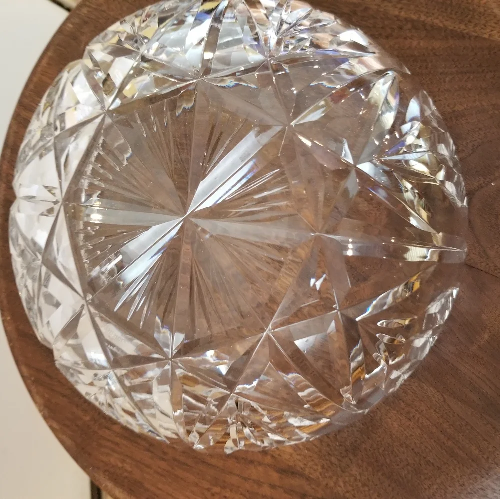 Vintage Waterford Fine Clear Cut Crystal Bowl